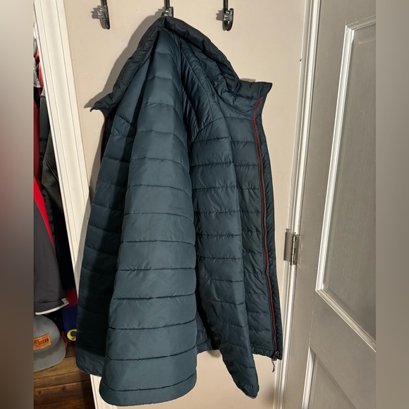 Columbia Men’s down jacket Medium-Blue - Picture 1 of 4